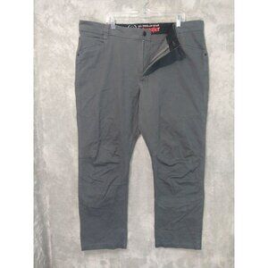 Wrangler Pants Mens 42x30 Gray ATG Jackson Utility Hiking Outdoor Straight Leg